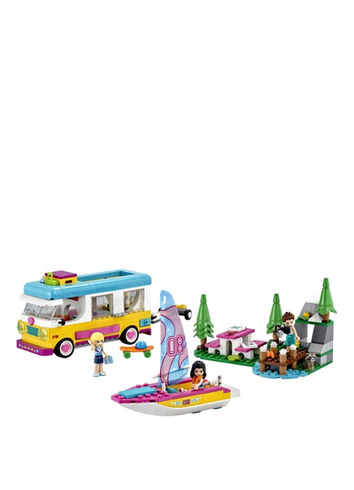 LEGO Boscamper en zeilboot - 41681 - voorkant 7 multicolor