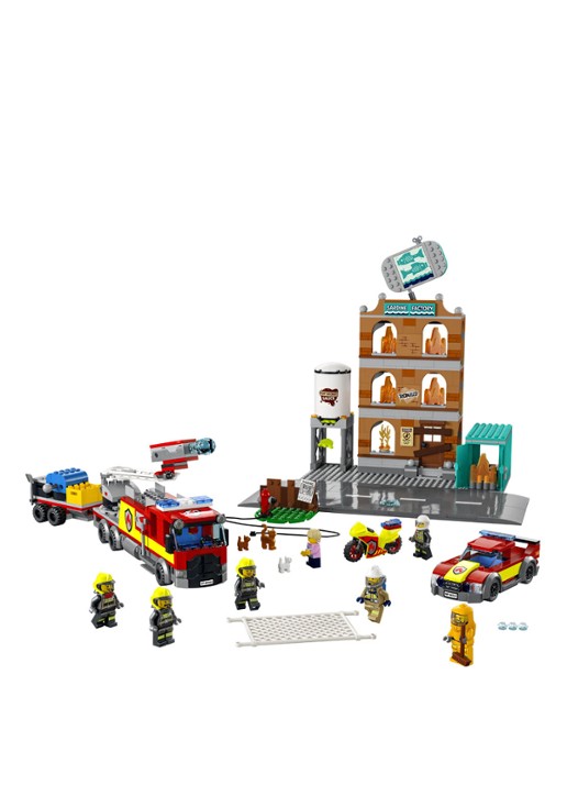 LEGO Brandweerteam - 60321 - voorkant 2 multicolor