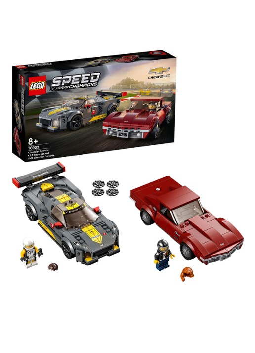 LEGO Chevrolet Corvette - 76903 - detail 3 grijs