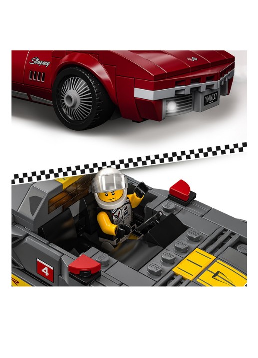 LEGO Chevrolet Corvette - 76903 - detail 5 grijs