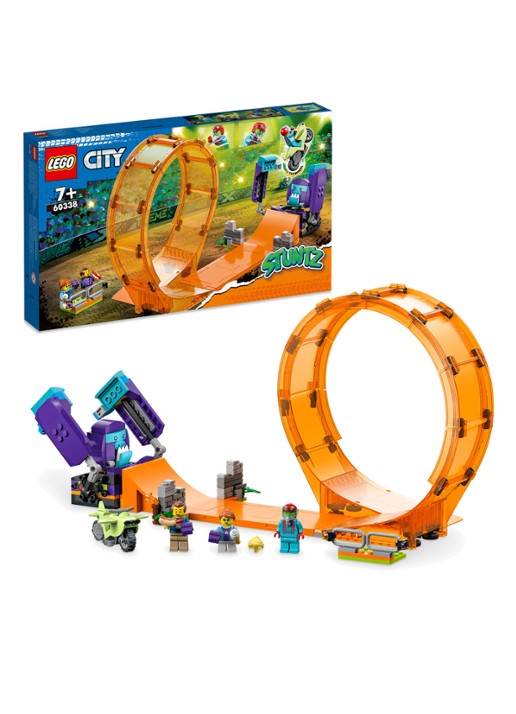 LEGO Chimpansee stuntlooping - 60338 - detail multicolor