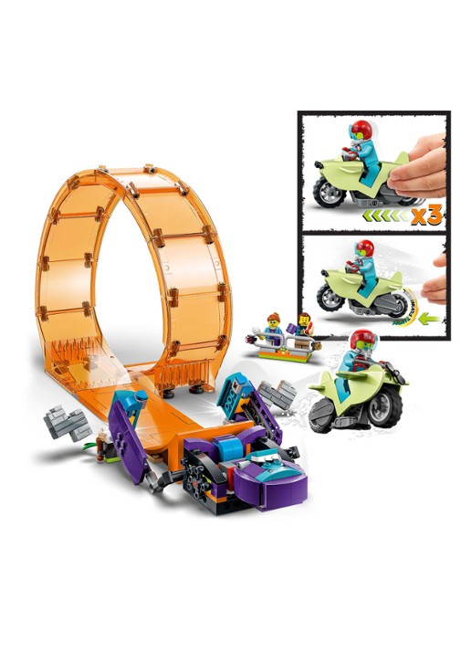 LEGO Chimpansee stuntlooping - 60338 - detail 2 multicolor