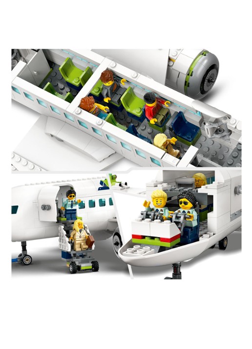 LEGO City Passagiersvliegtuig bouwset - 60367 - detail 6 multicolor