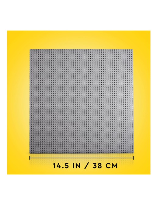 LEGO Classic Grijze bouwplaat speelbord 48 x 48 cm - 11024 - detail 3 multicolor