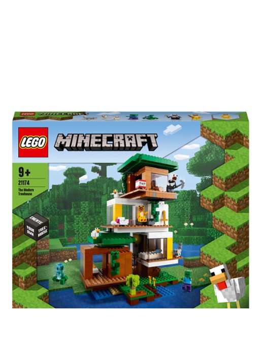 LEGO De moderne boomhut speelgoed - 21174 - voorkant multicolor