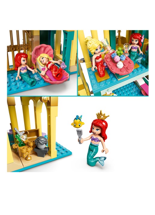 LEGO Disney Ariëls onderwaterpaleis set - 43207 - detail 5 multicolor