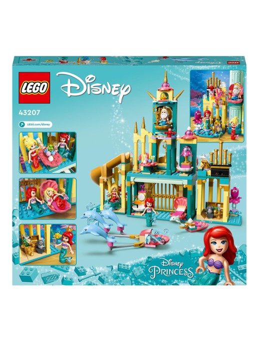 LEGO Disney Ariëls onderwaterpaleis set - 43207 - detail 7 multicolor