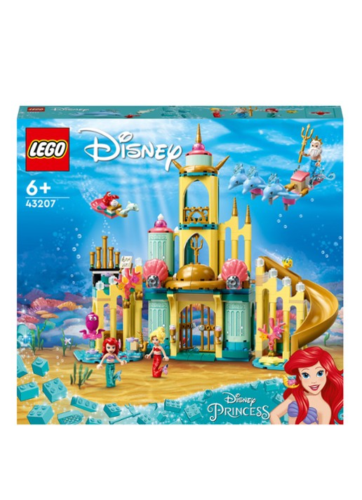 LEGO Disney Ariëls onderwaterpaleis set - 43207 - voorkant multicolor