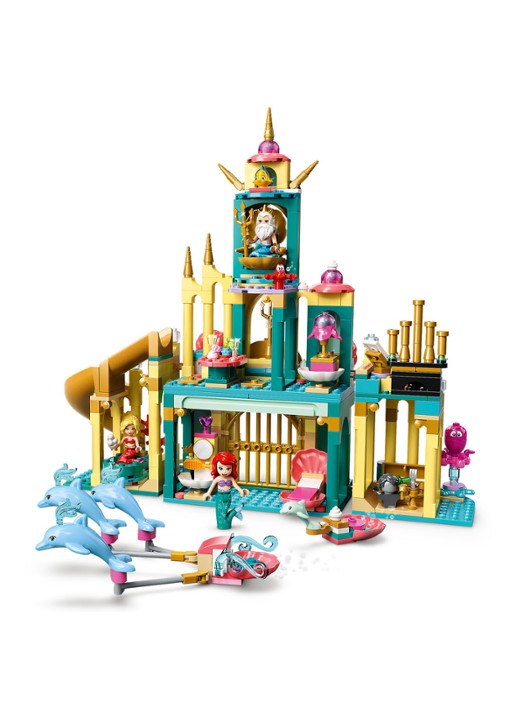 LEGO Disney Ariëls onderwaterpaleis set - 43207 - voorkant 2 multicolor
