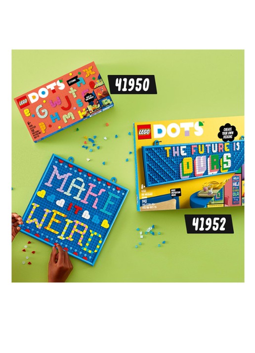 LEGO DOTS - Enorm veel DOTS letterpret DIY Craft set - 41950 - detail 5 multicolor
