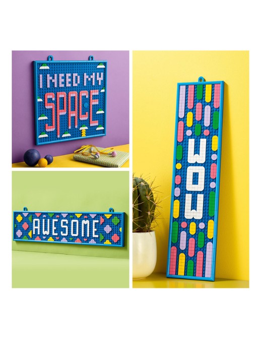 LEGO DOTS Groot Notitiebord Kunst en Knutselset - 41952 - detail 2 multicolor