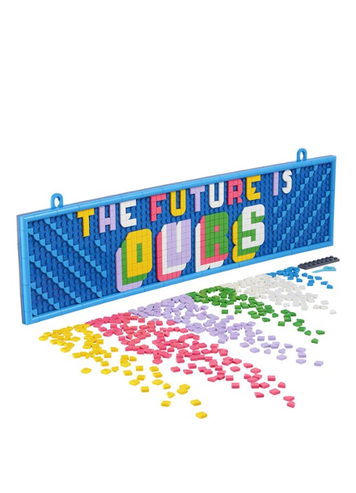 LEGO DOTS Groot Notitiebord Kunst en Knutselset - 41952 - voorkant 7 multicolor