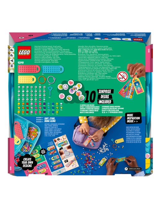 LEGO DOTS Taslabels Megapack - berichten megapack - 41949 - detail 5 multicolor