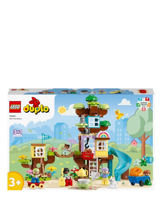 LEGO DUPLO 3 in1 Boomhut speelset - 10993 - voorkant undefined