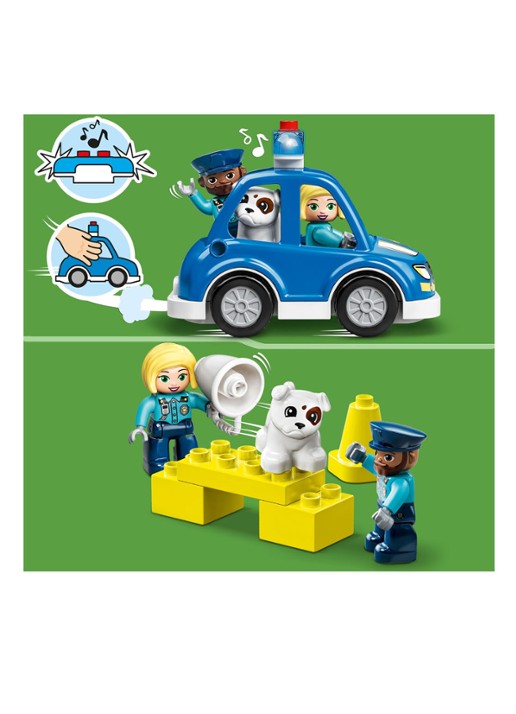 LEGO DUPLO Politie Station & Helikopter Speelgoed - 10959 - detail 5 multicolor
