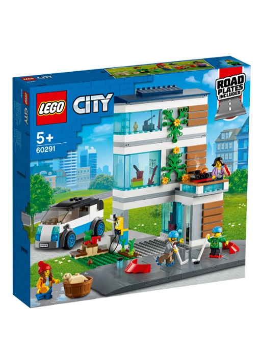 LEGO Familiehuis - 60291 - voorkant 6 grijs