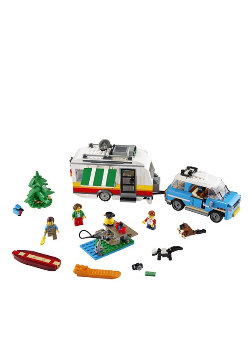 LEGO Familievakantie met caravan - 31108 - voorkant 2 undefined