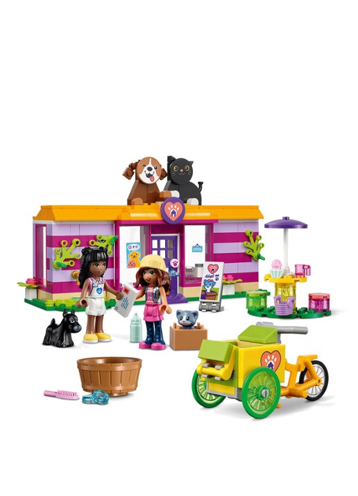 LEGO Friends Huisdierenadoptie Café Dierenset - 41699 - voorkant 7 multicolor