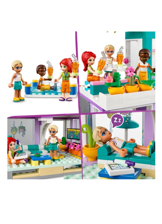 LEGO Friends Vakantie Strandhuis set - 41709 - detail 5 multicolor
