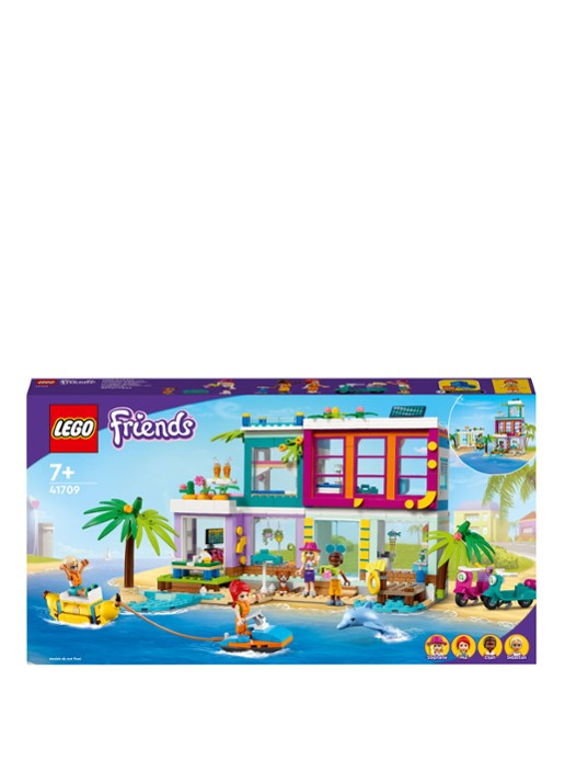LEGO Friends Vakantie Strandhuis set - 41709 - voorkant 6 multicolor