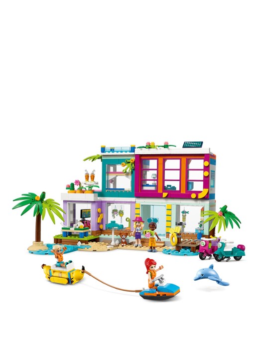 LEGO Friends Vakantie Strandhuis set - 41709 - voorkant 7 multicolor