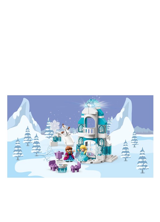 LEGO Frozen ijskasteel - 10899 - detail lichtblauw