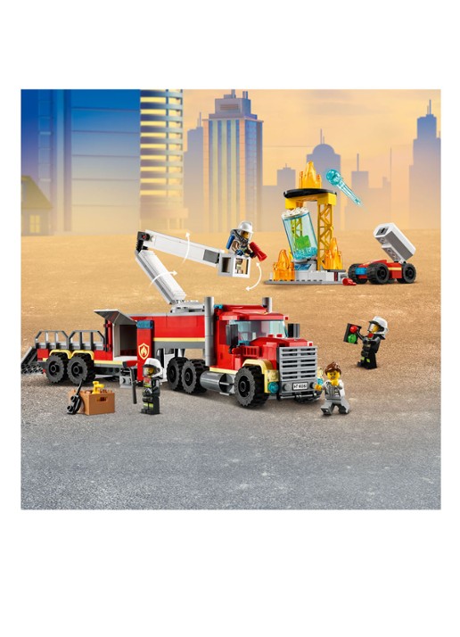 LEGO Grote ladderwagen - 60282 - detail 5 rood