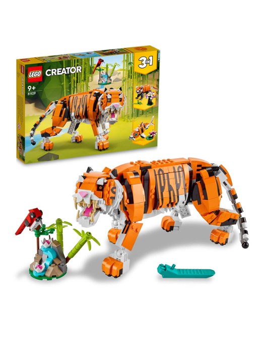 LEGO Grote Tijger bouwspeelgoed - 31129 - detail multicolor