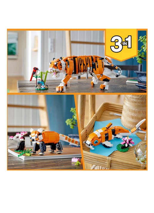 LEGO Grote Tijger bouwspeelgoed - 31129 - detail 5 multicolor