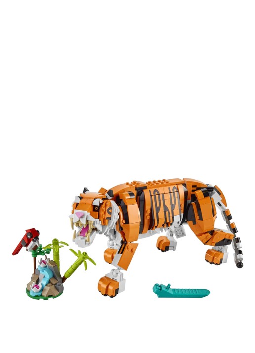 LEGO Grote Tijger bouwspeelgoed - 31129 - voorkant 7 multicolor