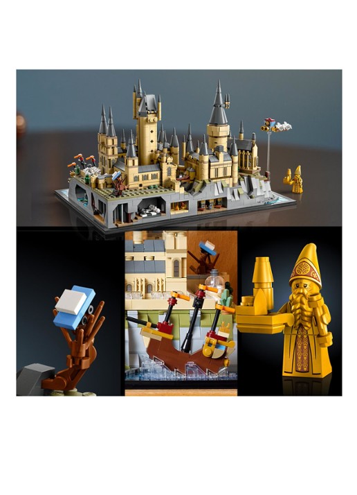 LEGO Harry Potter Kasteel Zweinstein en terrein bouwset - 76419 - detail 3 multicolor