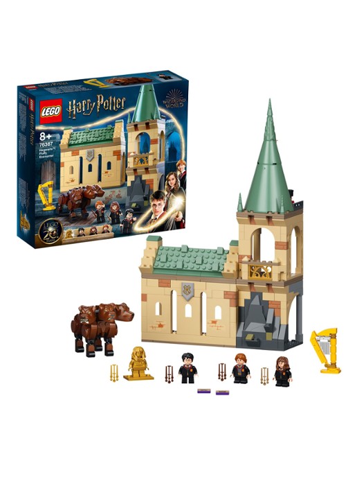 LEGO Harry Potter Zweinstein: Pluizige ontmoeting - 76387 - detail bruin