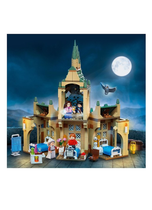 LEGO Harry Potter Zweinstein Ziekenhuisvleugel set - 76398 - detail 6 multicolor