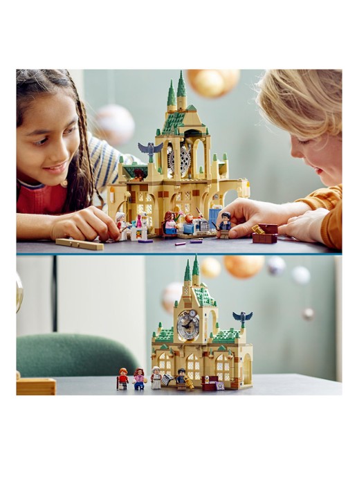LEGO Harry Potter Zweinstein Ziekenhuisvleugel set - 76398 - detail 7 multicolor