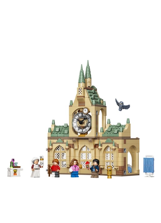 LEGO Harry Potter Zweinstein Ziekenhuisvleugel set - 76398 - voorkant 2 multicolor