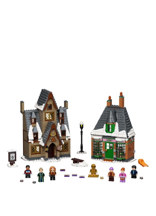 LEGO Harry Potter Zweinsveld Dorpsbezoek set - 76388 - voorkant 2 bruin