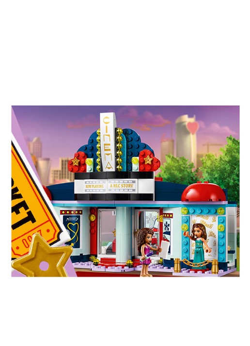 LEGO Heartlake City bioscoop - 41448 - detail 7 donkerblauw