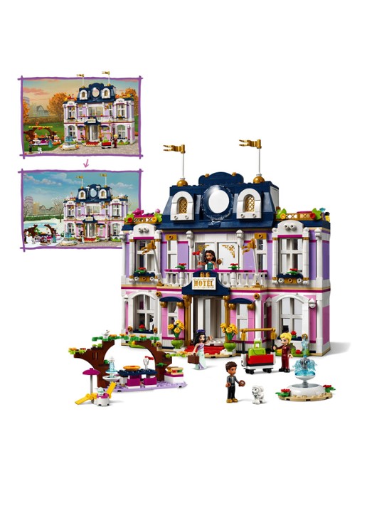 LEGO Heartlake City Grand Hotel Set - 41684 - detail 4 multicolor
