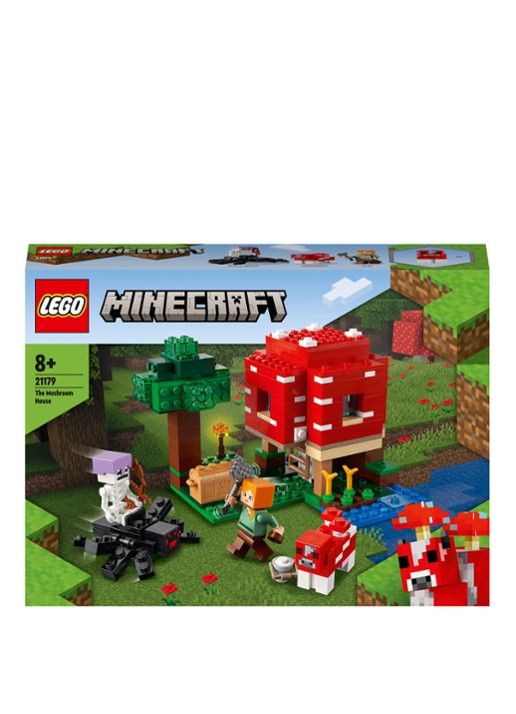 LEGO Het Paddenstoelenhuis bouwspeelgoed - 21179 - voorkant 6 multicolor