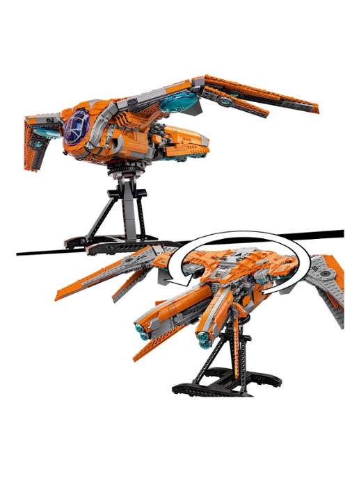 LEGO Het schip van de Guardians - 76193 - detail 4 orange