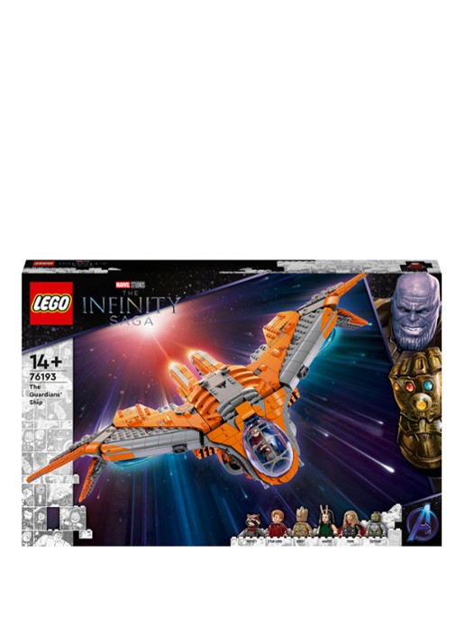 LEGO Het schip van de Guardians - 76193 - voorkant orange