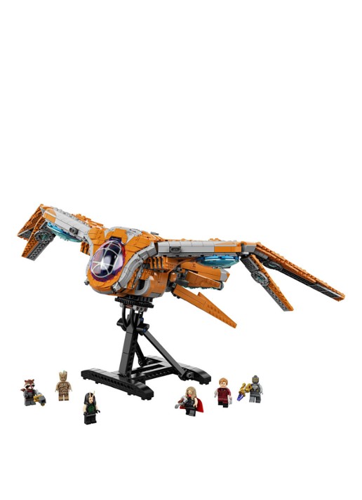LEGO Het schip van de Guardians - 76193 - voorkant 2 orange