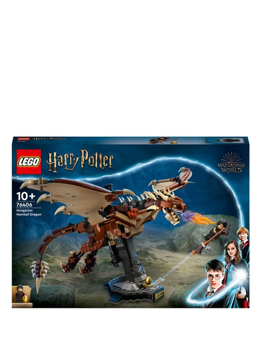 LEGO Hongaarse Hoornstaart draak - 76406 - voorkant multicolor