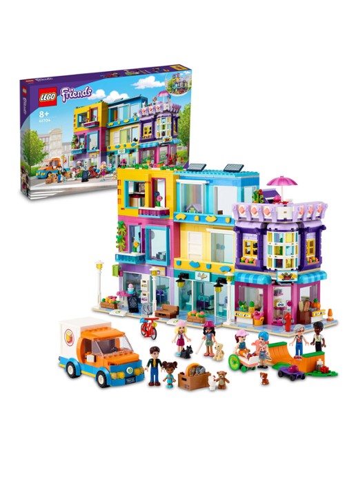 LEGO Hoofdstraatgebouw bouwspeelgoed - 41704 - detail 3 multicolor