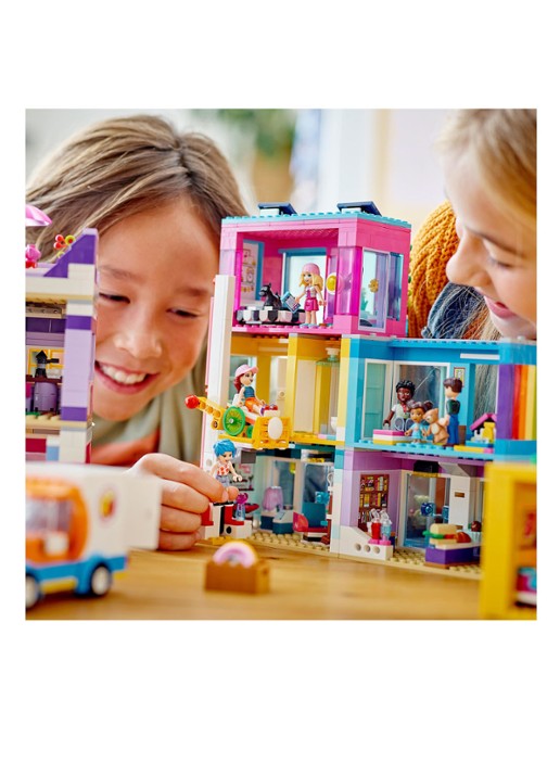 LEGO Hoofdstraatgebouw bouwspeelgoed - 41704 - detail 6 multicolor