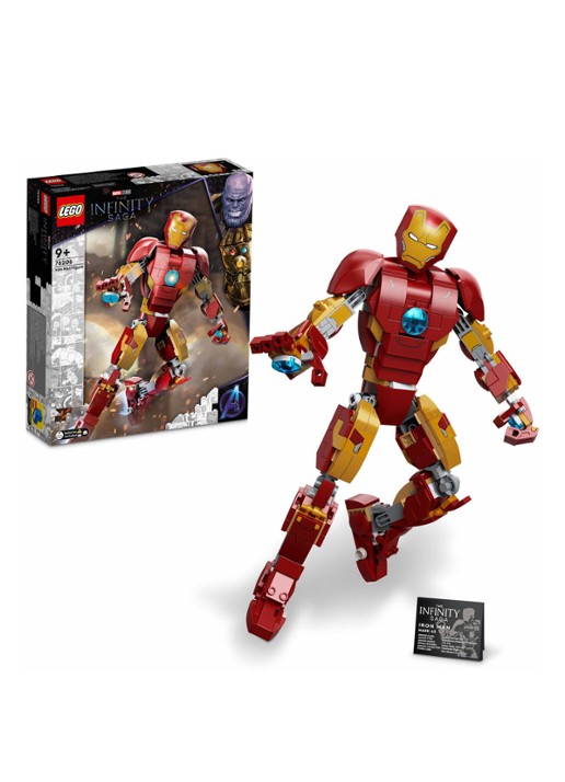 LEGO Iron Man Figuur bouwspeelgoed - 76206 - detail multicolor