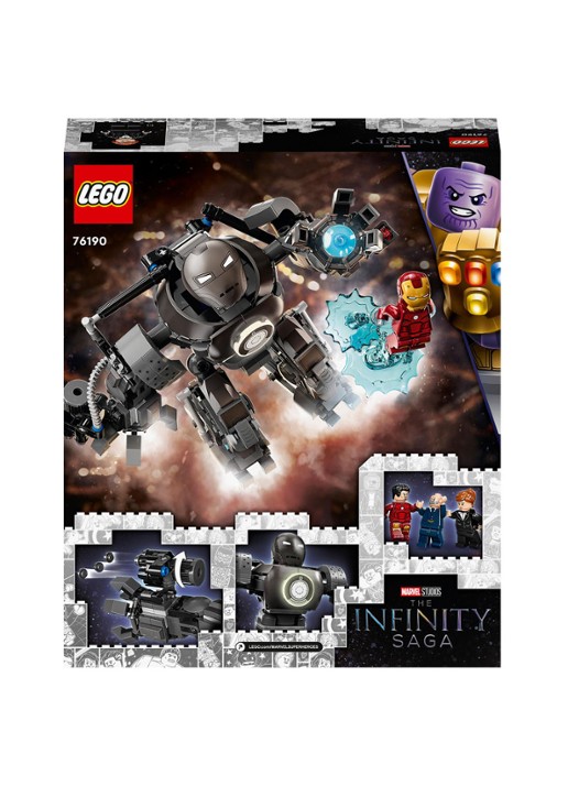 LEGO Iron Man: Iron Monger Mayhem - 76190 - detail 7 zwart