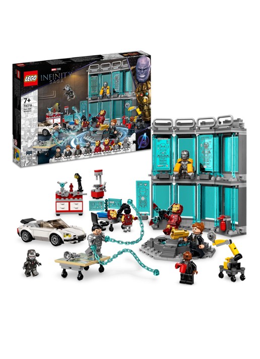LEGO Iron Man Wapenkamer - 76216 - detail multicolor