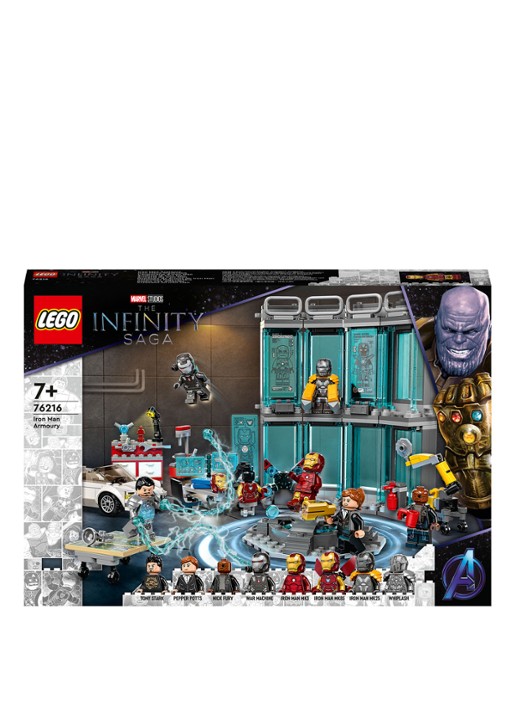 LEGO Iron Man Wapenkamer - 76216 - voorkant 6 multicolor