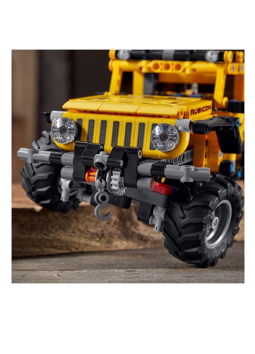 LEGO Jeep Wrangler - 42122 - detail 4 geel